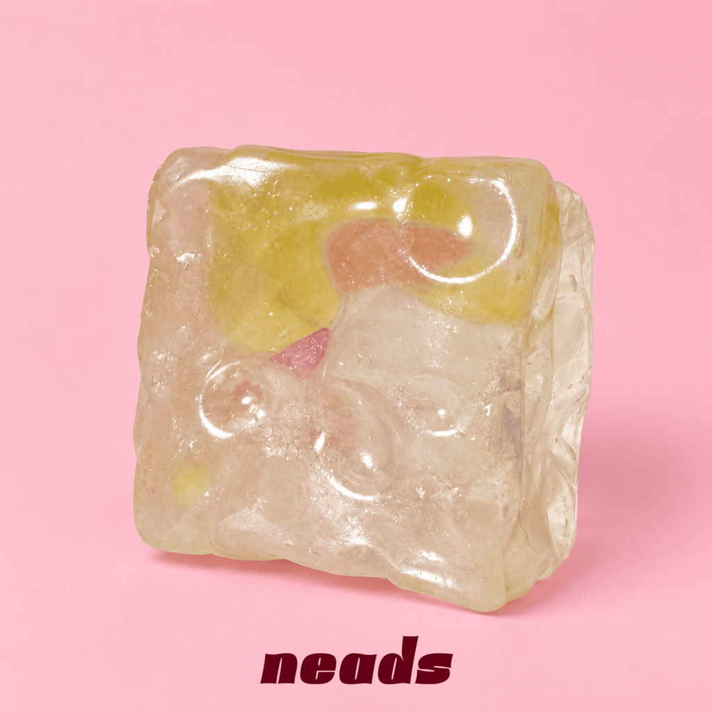 neads Fruit Cheese Firm Jelly Squishies | Heavy Reshapeable Texture Handcrafted Sensory Toy - neads studio