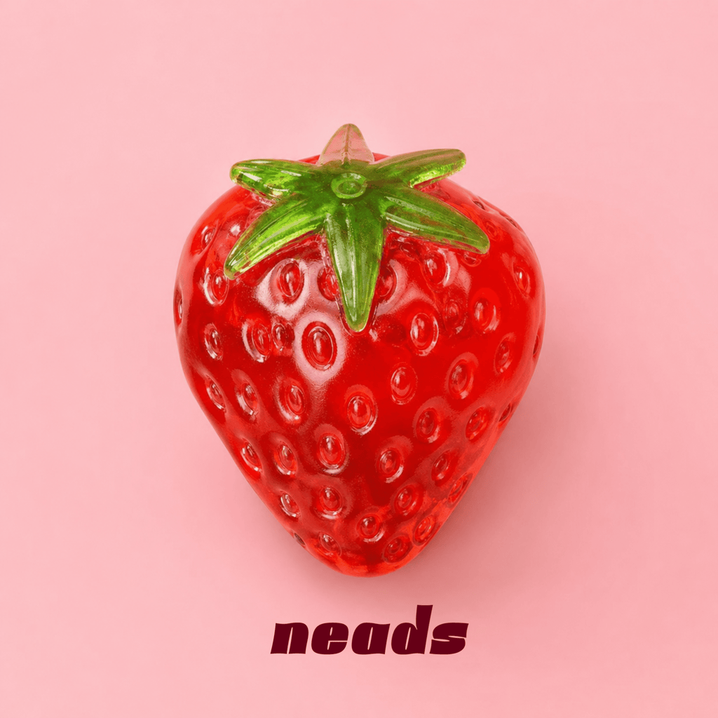neads Giant Strawberry Jelly Squishy Handcrafted Sensory Toy - neads studio