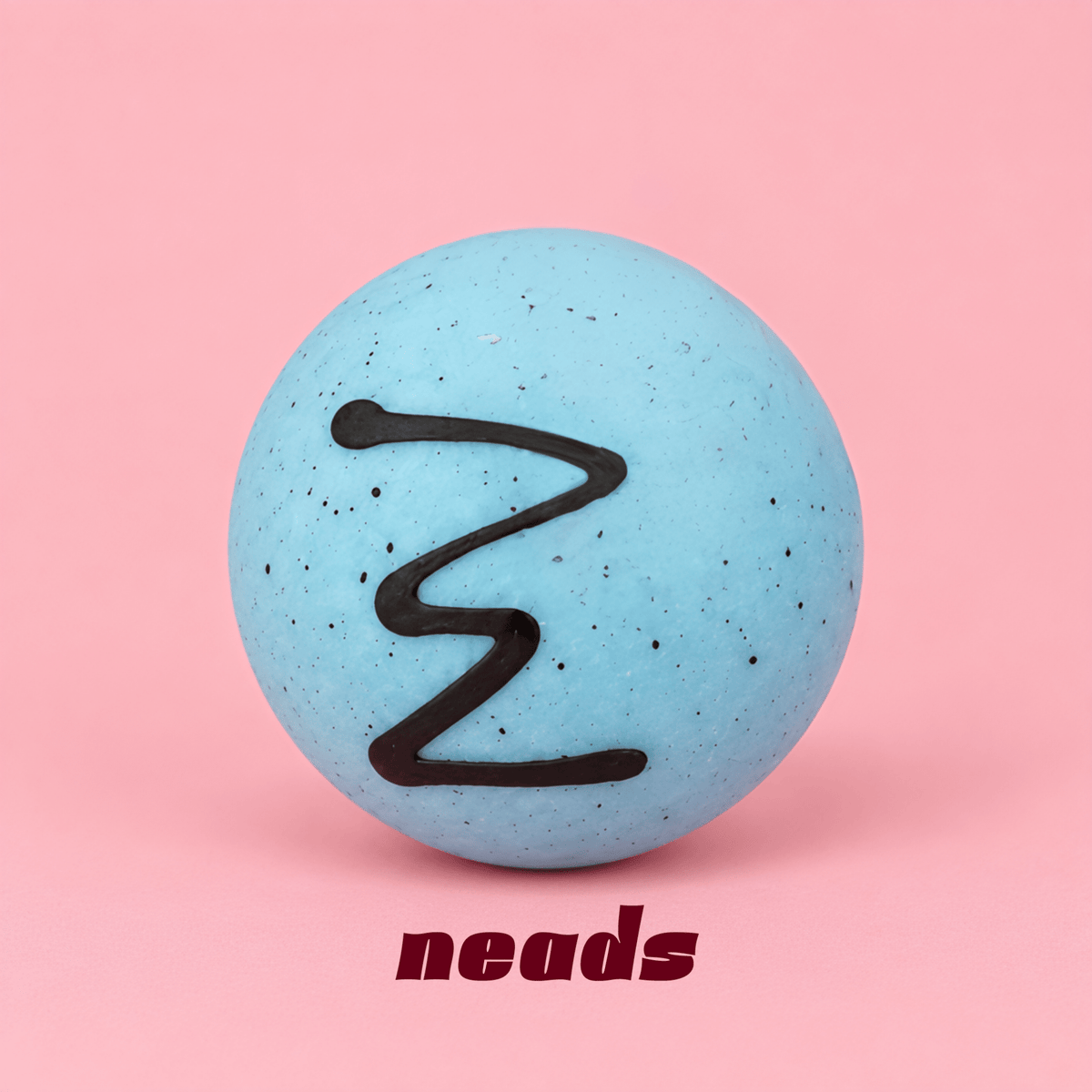 neads Ice Cream Scoop Duo Soft-Crunch ASMR Squishy | Pink & Blue 2-Piece Set Handcrafted Sensory Toy - neads studio