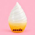 neads Mini Ice Cream Cone Crunch Squishy | Lightweight Clay & Sequin ASMR Toy Handcrafted Sensory Toy - neads studio
