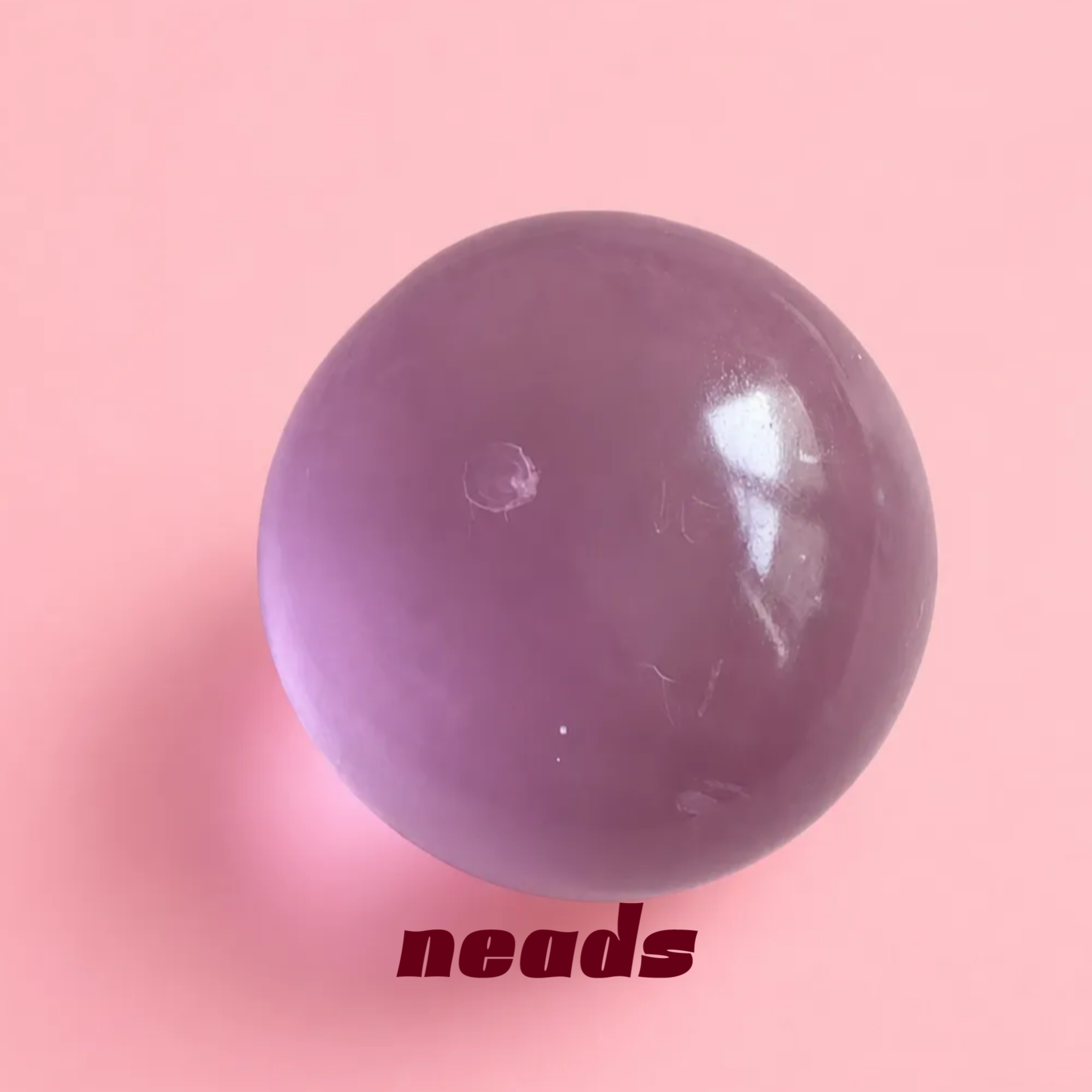 neads Pure Coconut Oil Buttery Squishy - Solid Handcrafted Firm Dough Handcrafted Sensory Toy - neads studio