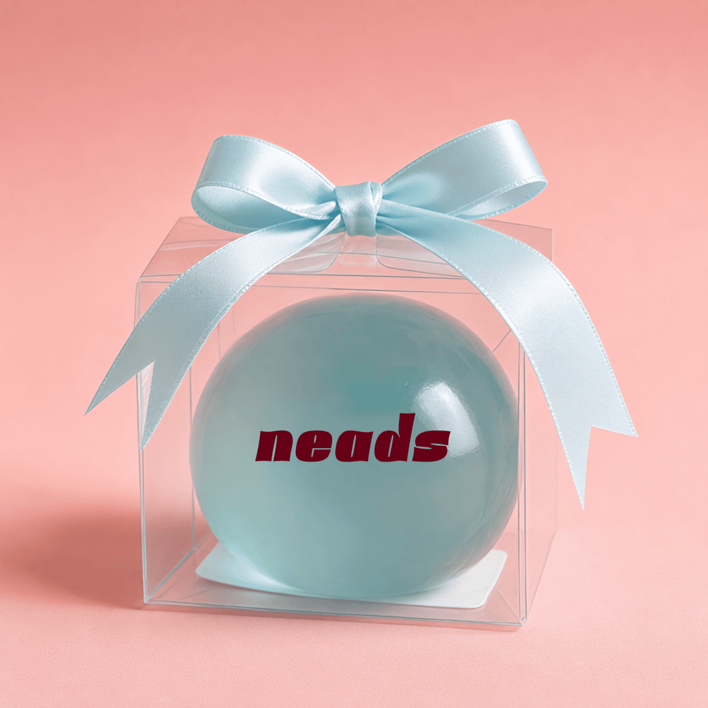 neads Pure Coconut Oil Buttery Squishy - Solid Handcrafted Firm Dough Handcrafted Sensory Toy - neads studio