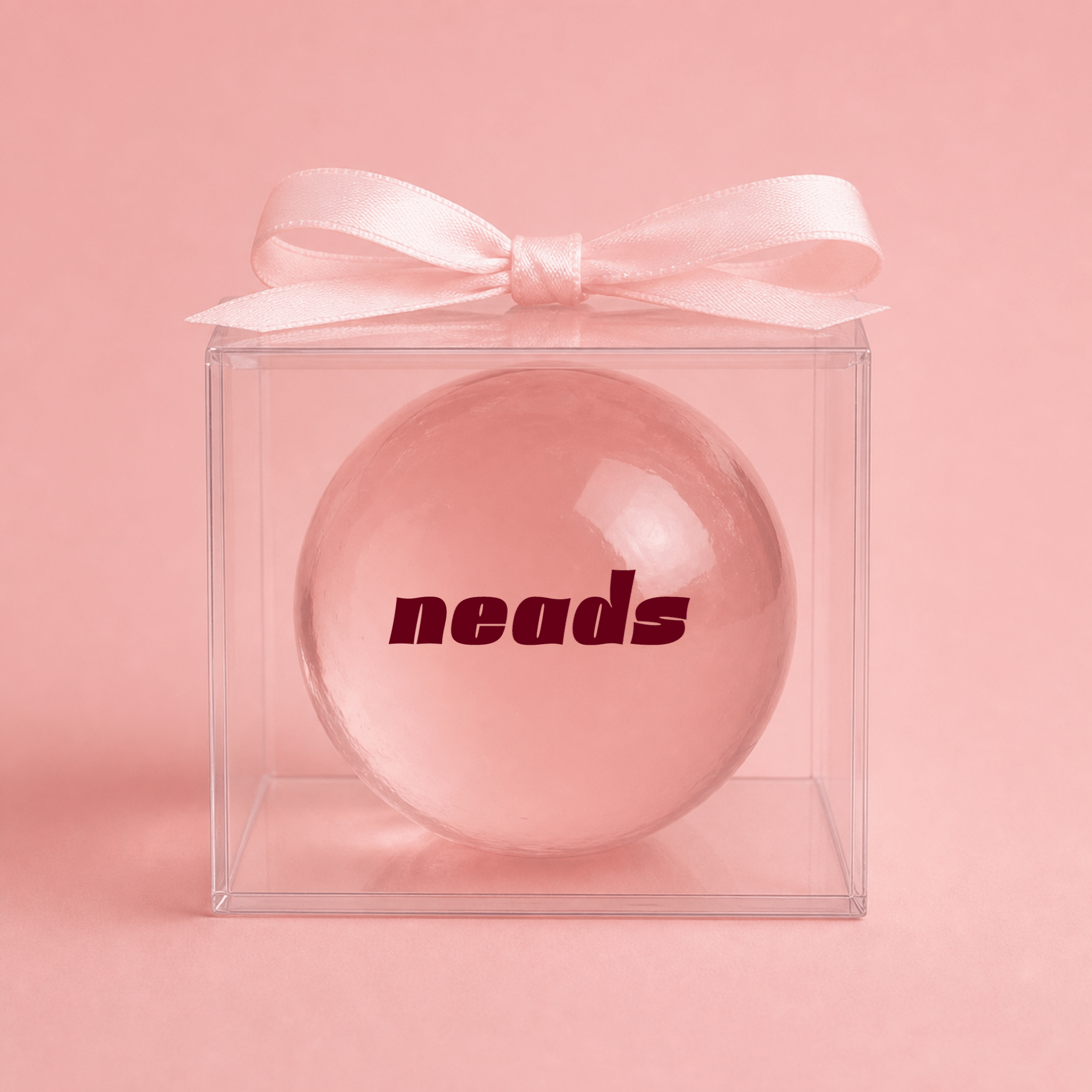 neads Pure Coconut Oil Buttery Squishy - Solid Handcrafted Firm Dough Handcrafted Sensory Toy - neads studio