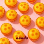 neads Realistic Mini Egg Tart Crunchy Squishy Handcrafted Sensory Toy - neads studio