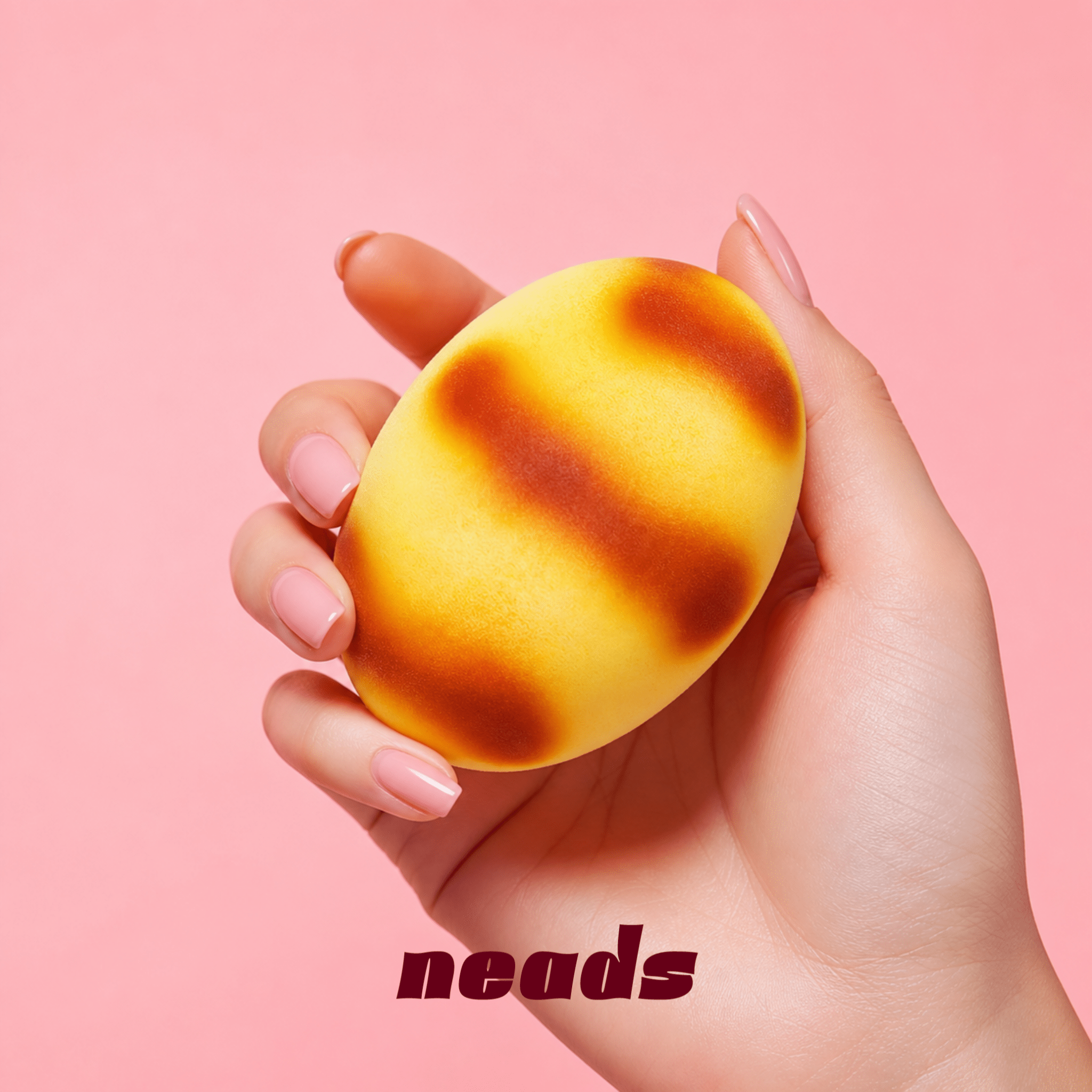 neads Realistic Mini Toast Crunchy ASMR Squishy | Matte TPR & Chunky Slime Handcrafted Sensory Toy - neads studio