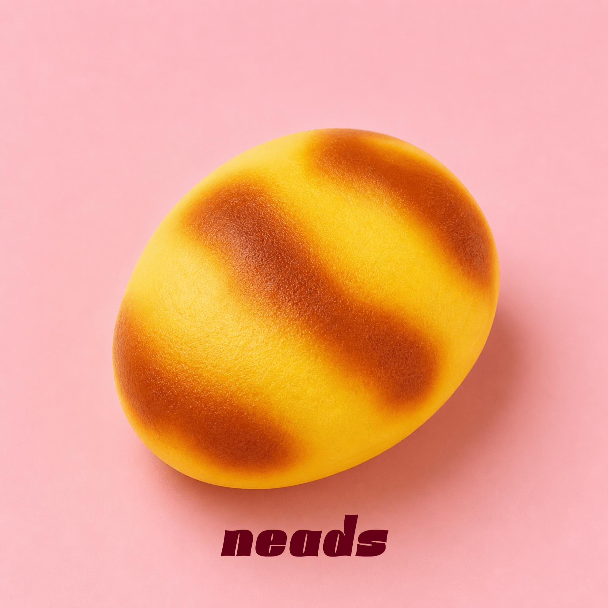 neads Realistic Mini Toast Crunchy ASMR Squishy | Matte TPR & Chunky Slime Handcrafted Sensory Toy - neads studio