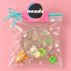 neads Rilakkuma Clover Water-Slime Squishy | Floating Bead Fluid Sensory Ball
