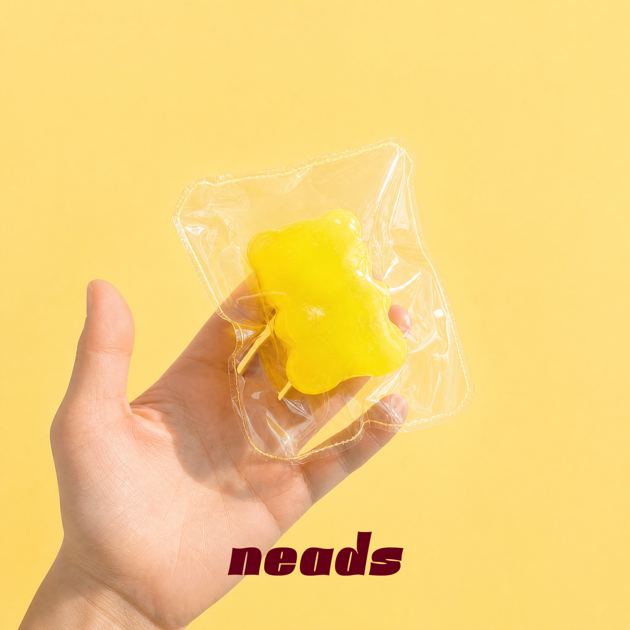 Nostalgic Gummy Bear Translucent Jelly Silicone Squishy｜neads Handcrafted Sensory Toy - neads studio