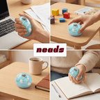 Ocean Shell Wax Crackle Special Edition Destructible Squishy｜neads Handcrafted Sensory Toy - neads studio