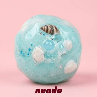 Ocean Shell Wax Crackle Special Edition Destructible Squishy｜neads Handcrafted Sensory Toy - neads studio