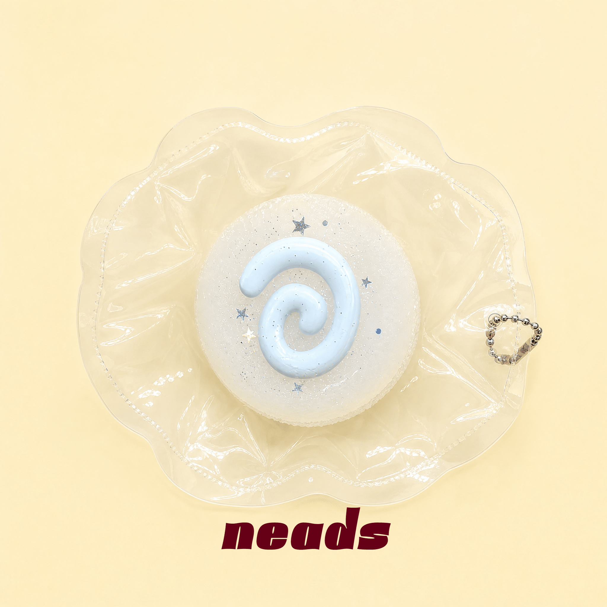 Oceanic Cream Cake Ultra-Soft Double-Layer Mochi｜neads Handcrafted Sensory Toy - neads studio