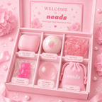 Pastel Sugar Cloud Monochrome Vault Aesthetic Pink Sensory Bundle｜neads Handcrafted Sensory Toy - neads studio