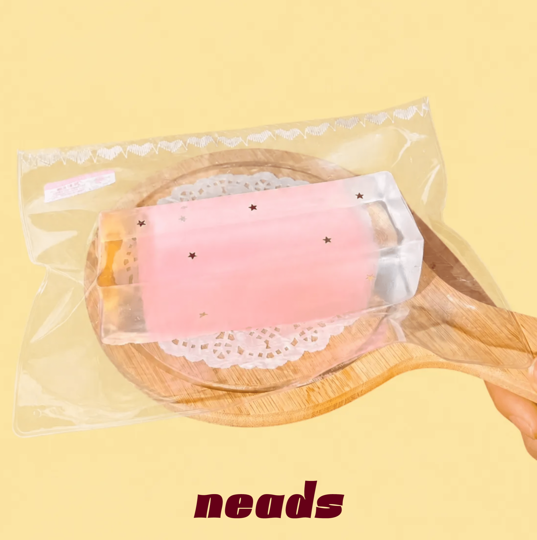Pearlescent Pink Quicksand Food-Grade Liquid Silicone Squishy｜ neads Handcrafted Sensory Toy - neads studio