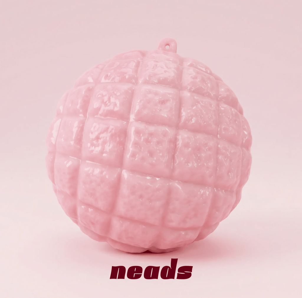 Pineapple Bun Crunch Sensory Squishy & Bag Charm｜ neads Handcrafted Sensory Toy - neads studio