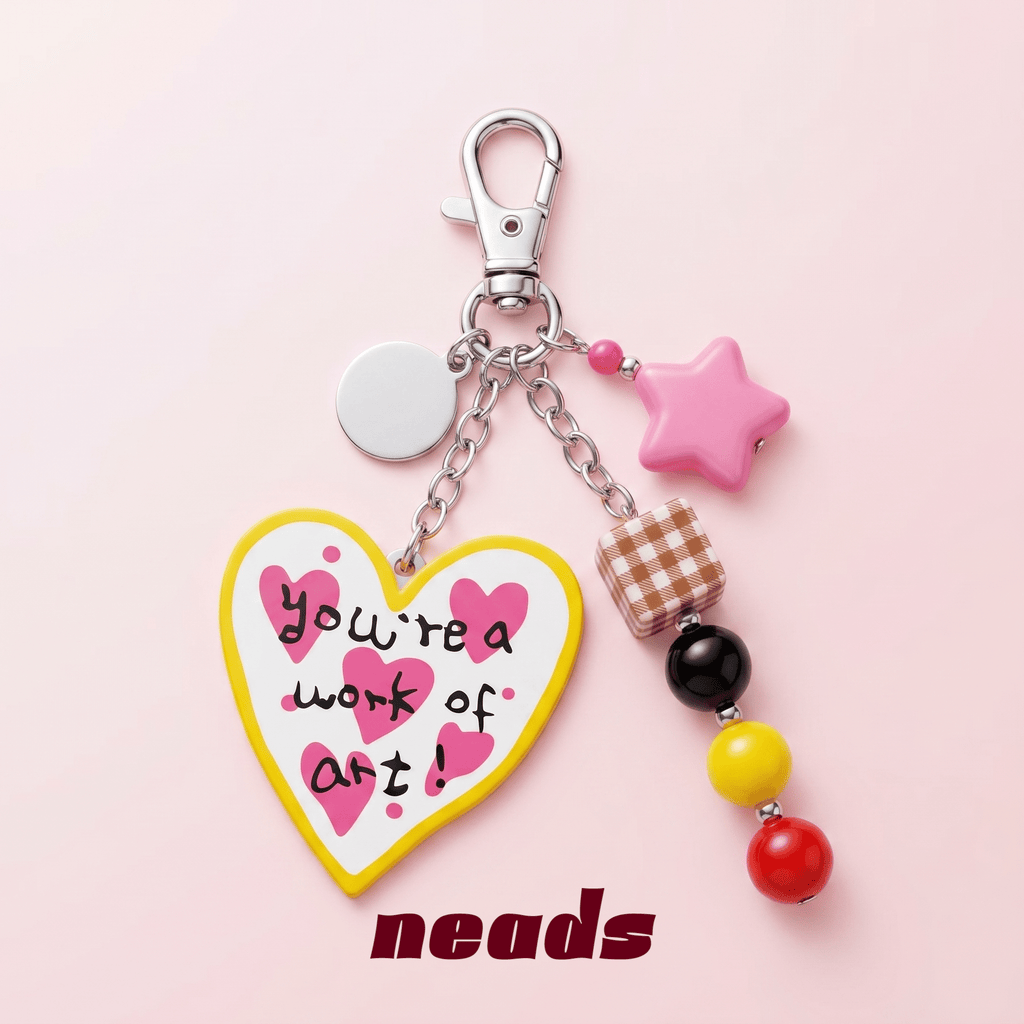 Pineapple Bun Crunch Sensory Squishy & Bag Charm｜ neads Handcrafted Sensory Toy - neads studio