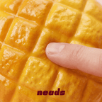 Pineapple Bun Crunch Sensory Squishy & Bag Charm｜ neads Handcrafted Sensory Toy - neads studio