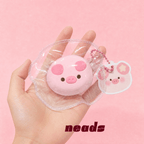 Pink Piglet Milk Tablet Slow-Rising Silicone Squishy｜neads Handcrafted Sensory Toy - neads studio