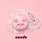 Pink Piglet Milk Tablet Slow-Rising Silicone Squishy｜neads Handcrafted Sensory Toy - neads studio