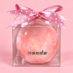 Pink Starfruit Daifuku Squishy – Dual-Texture Sensory Toy Handcrafted Sensory Toy - neads studio