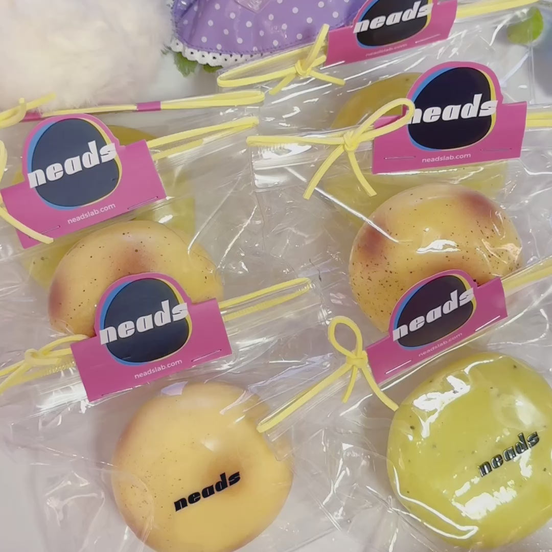 Golden Potato Crunch Ultra-Soft Handmade Squishy ｜ neads