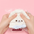 Seal Daifuku Blue-Core Silicone Squishy｜neads Handcrafted Sensory Toy - neads studio