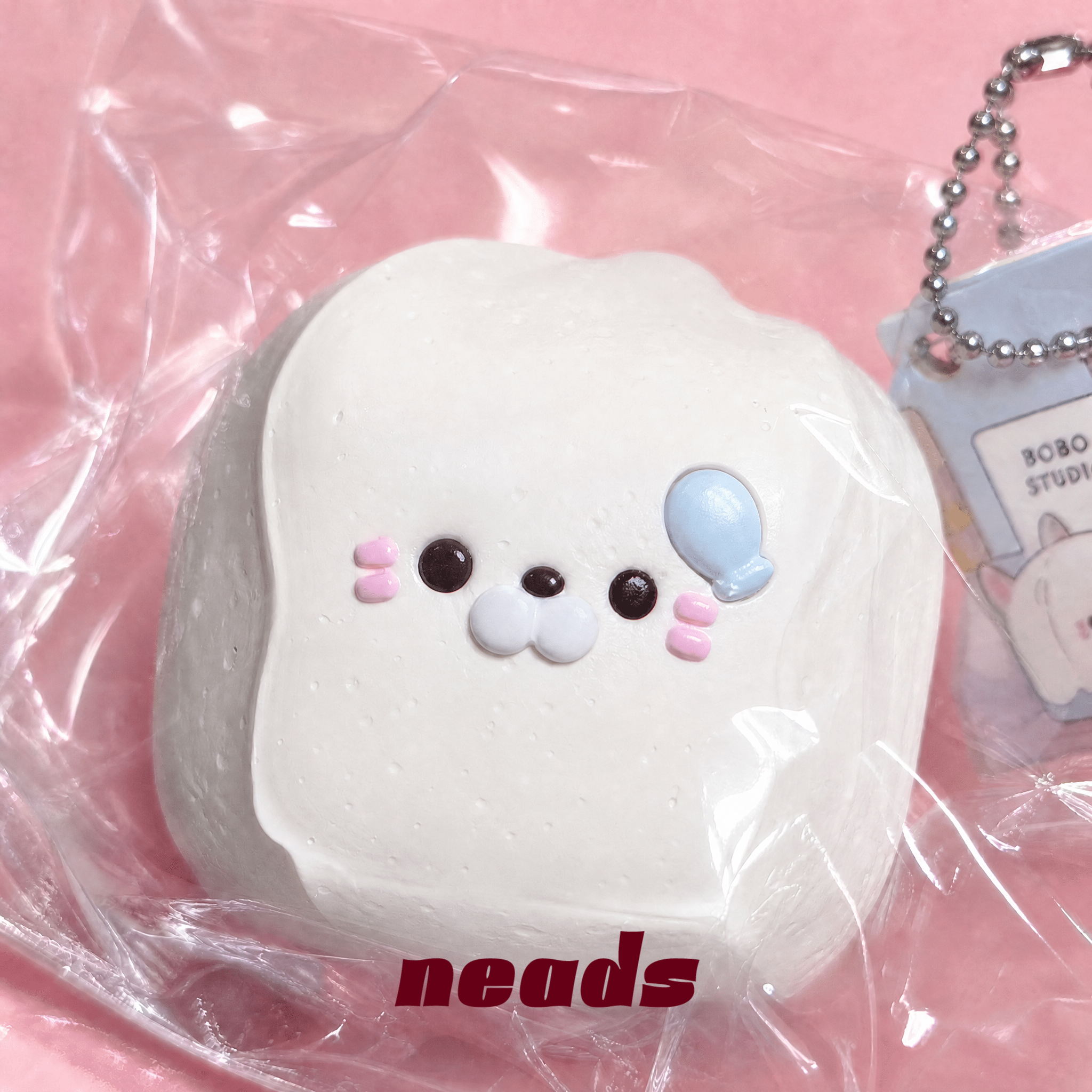 Seal Tofu Water-Cream Silicone Squishy｜neads Handcrafted Sensory Toy - neads studio