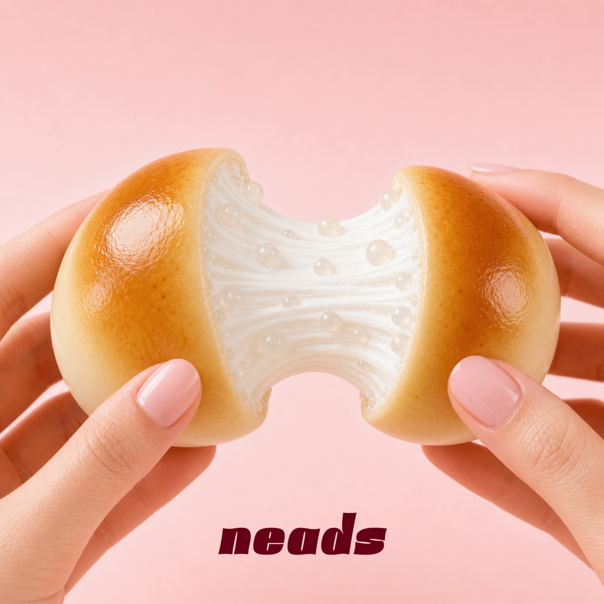 Signature Butter Bun Flagship Ultra-Soft Crunchy Squishy ｜neads Handcrafted Sensory Toy - neads studio