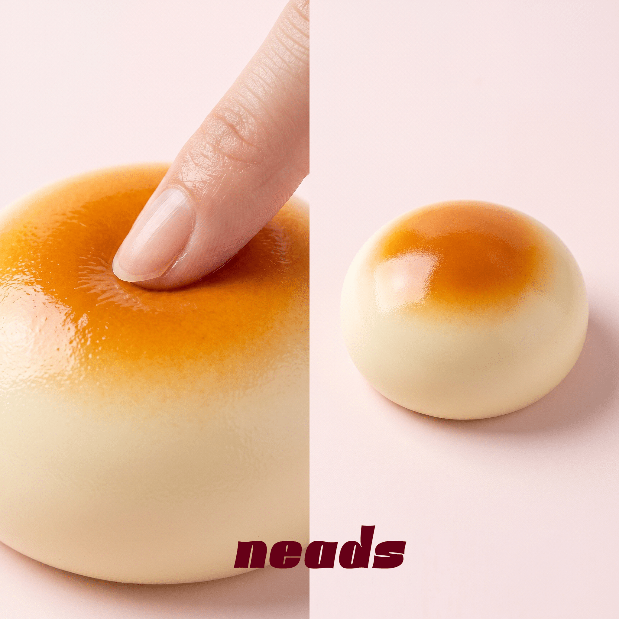 Signature Butter Bun Flagship Ultra-Soft Crunchy Squishy ｜neads Handcrafted Sensory Toy - neads studio