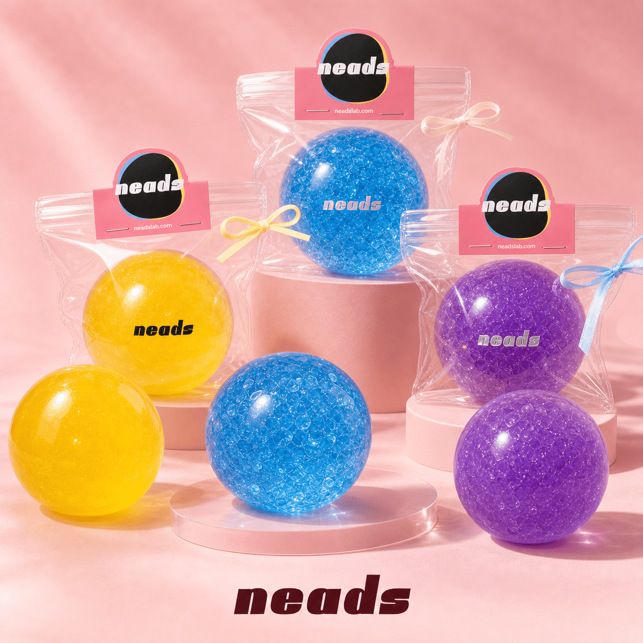 Summer Shaved Ice Vaseline Squishy | Crunchy Sand & Moldable Sensory Fidget Handcrafted Sensory Toy - neads studio