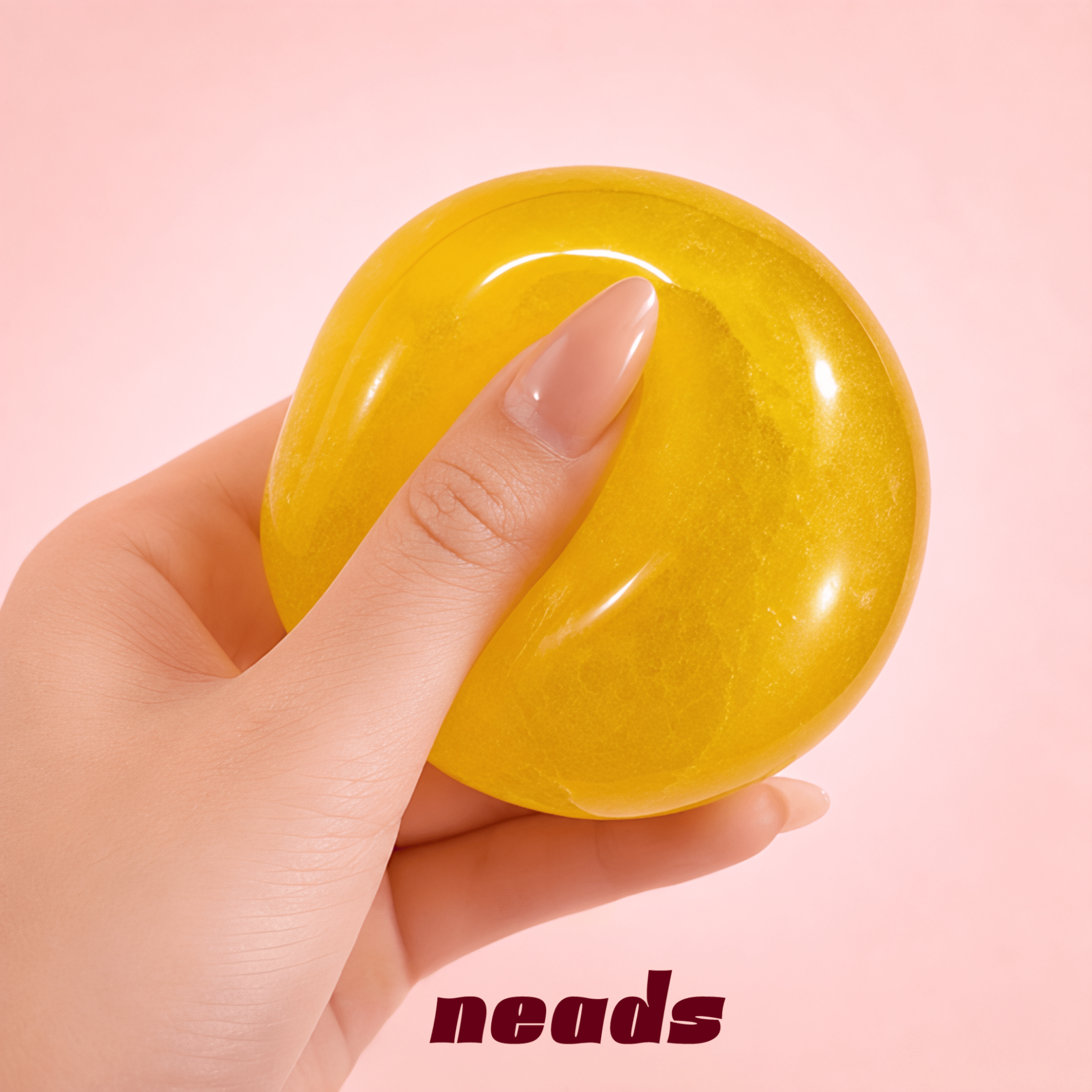 Summer Shaved Ice Vaseline Squishy | Crunchy Sand & Moldable Sensory Fidget Handcrafted Sensory Toy - neads studio