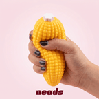 Sweet Corn Crunch Textured Sensory Squishy｜ neads Handcrafted Sensory Toy - neads studio