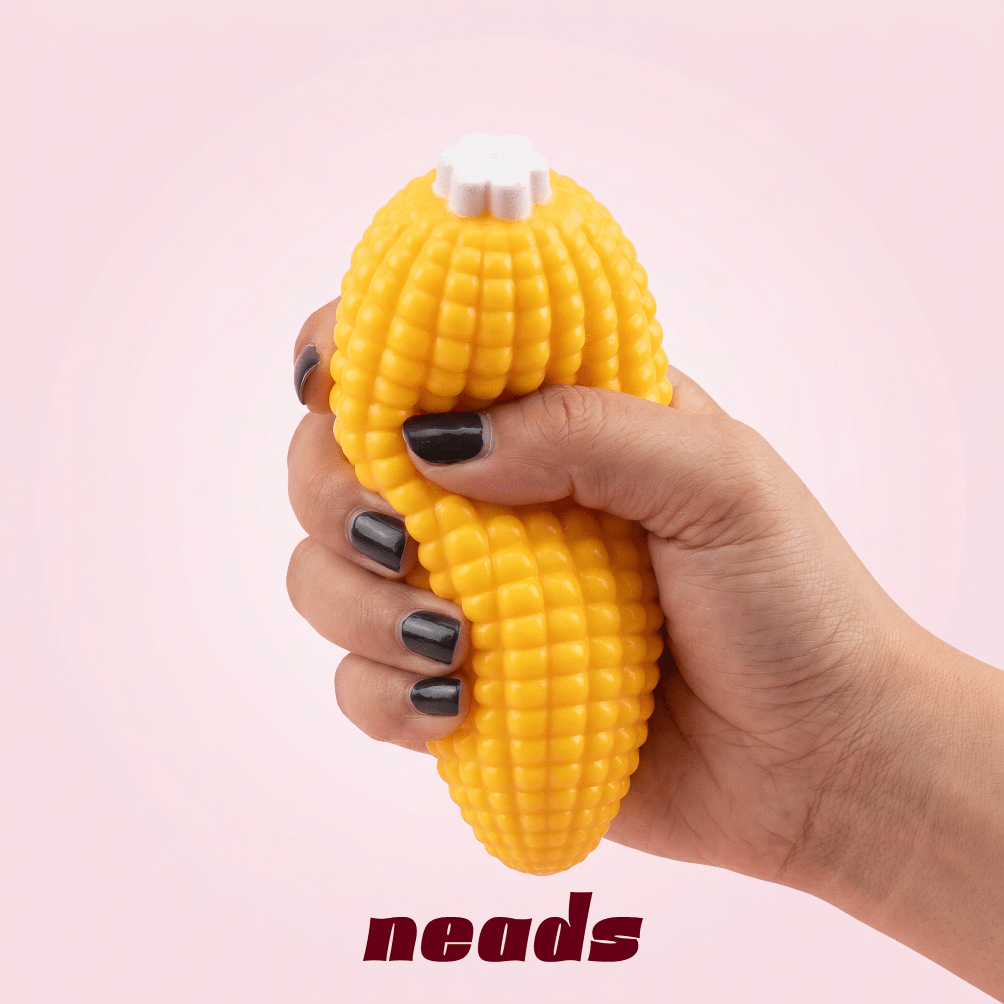 Sweet Corn Crunch Textured Sensory Squishy｜ neads Handcrafted Sensory Toy - neads studio