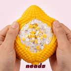 Sweet Corn Crunch Textured Sensory Squishy｜ neads Handcrafted Sensory Toy - neads studio