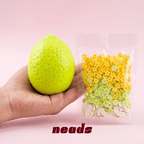 Thermo-Lemon Crunch Color-Changing Sensory Squishy ｜ neads Handcrafted Sensory Toy - neads studio