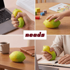 Thermo-Lemon Crunch Color-Changing Sensory Squishy ｜ neads Handcrafted Sensory Toy - neads studio