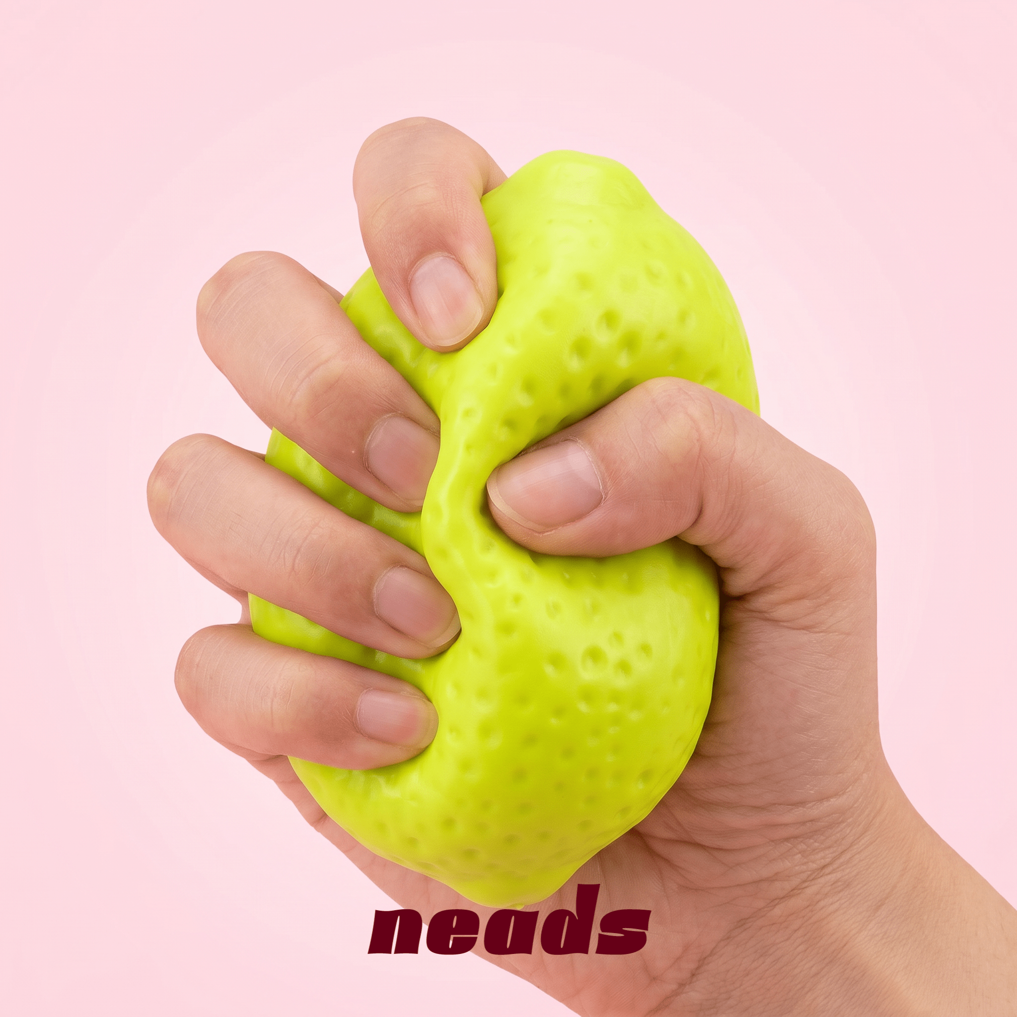 Thermo-Lemon Crunch Color-Changing Sensory Squishy ｜ neads Handcrafted Sensory Toy - neads studio