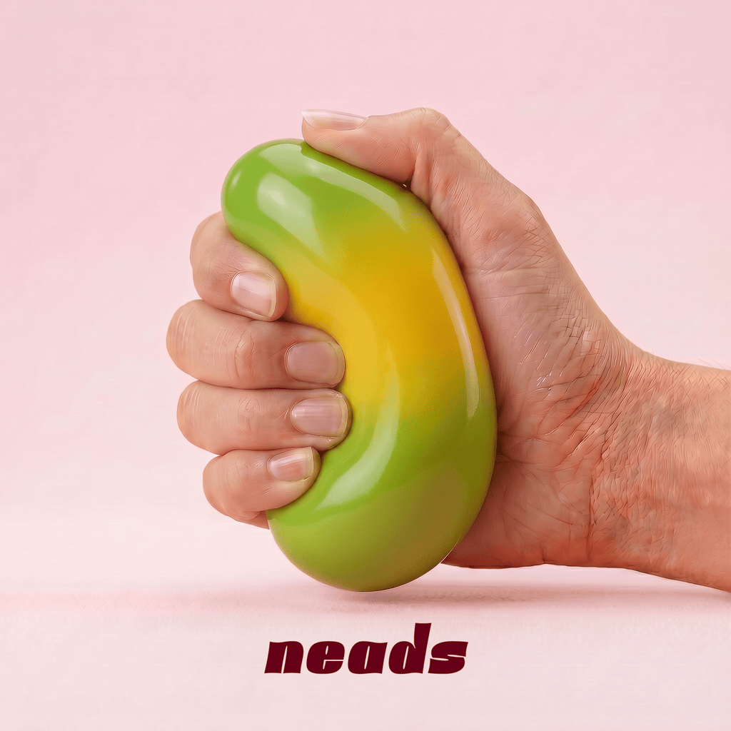 Thermo-Mango Crunch Color-Changing Sensory Squishy｜neads Handcrafted Sensory Toy - neads studio