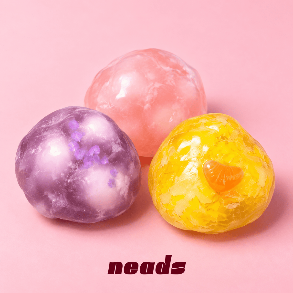 Triple Wax-Shell Mochi Crunch Squishy – Sensory Toy Handcrafted Sensory Toy - neads studio