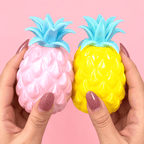 Two-Tone Pineapple Soft Crunch Squishy – ASMR Toy Handcrafted Sensory Toy - neads studio