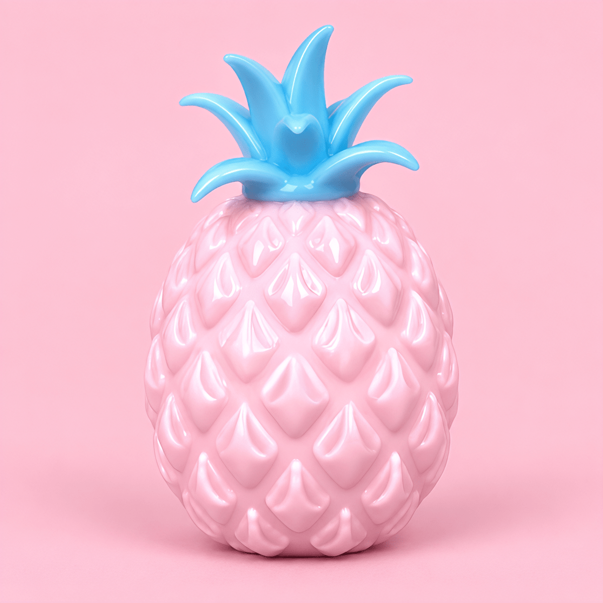 Two-Tone Pineapple Soft Crunch Squishy – ASMR Toy Handcrafted Sensory Toy - neads studio