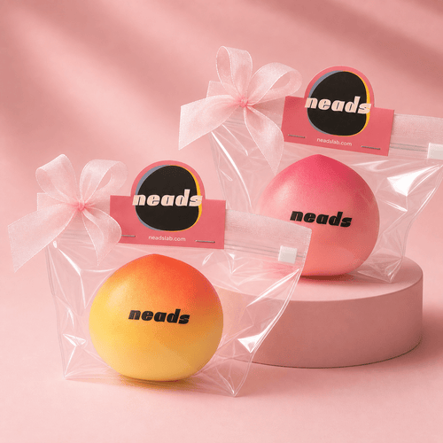 Ultra-Realistic Peach ASMR Squishy Fidget Toy | Stress Relief Sensory Toy Handcrafted Sensory Toy - neads studio