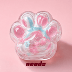 Viral Bubblegum Block Cat Paw – Must-Have Tactile Squishy Handcrafted Sensory Toy - neads studio